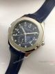 Patek Philippe Aquanaut Travel Time Replica Watch - SS Black Dial (2)_th.jpg